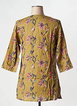 Blouse manches longues manches longues vert LA FIANCEE DU MEKONG femme