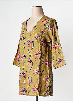 Blouse manches longues manches longues vert LA FIANCEE DU MEKONG femme