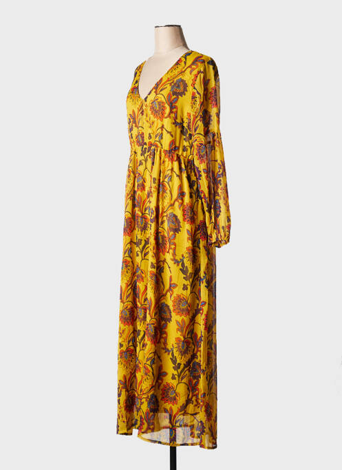 Robe longue jaune LA FIANCEE DU MEKONG pour femme