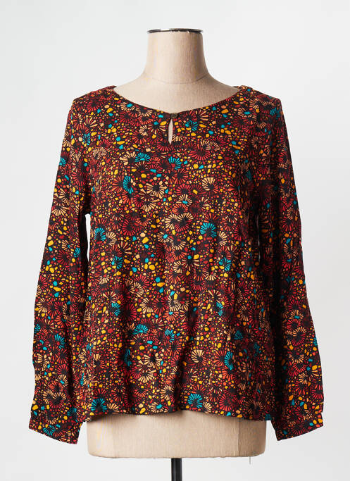 Blouse marron LA FIANCEE DU MEKONG pour femme