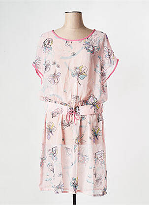 Robe courte sans manche sans manche rose LA FIANCEE DU MEKONG femme