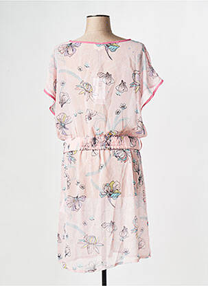Robe courte sans manche sans manche rose LA FIANCEE DU MEKONG femme