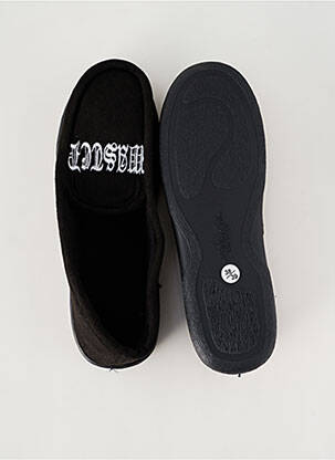 Chaussons/pantoufles noir WASTED PARIS homme