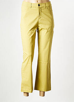 Pantalon droit jaune LA FIANCEE DU MEKONG femme