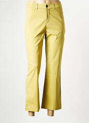 Pantalon droit jaune LA FIANCEE DU MEKONG pour femme seconde vue