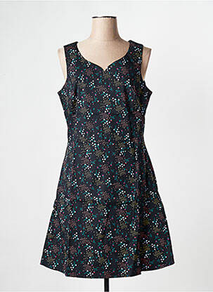 Robe courte sans manche sans manche noir LA FIANCEE DU MEKONG femme