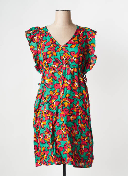 Robe courte vert LA FIANCEE DU MEKONG pour femme