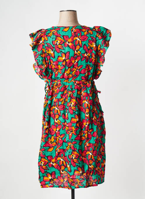 Robe courte vert LA FIANCEE DU MEKONG femme