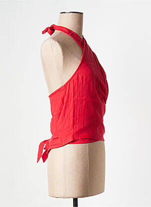 Top sans manche sans manche rouge LA FIANCEE DU MEKONG femme