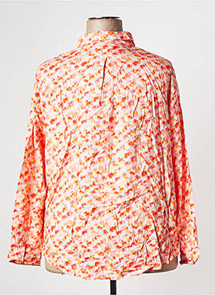 Chemisier manches longues manches longues orange LA FIANCEE DU MEKONG femme