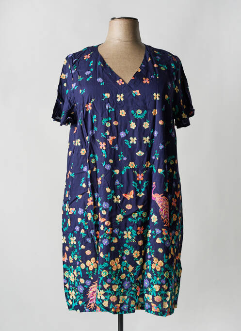 Robe courte bleu LA FIANCEE DU MEKONG pour femme