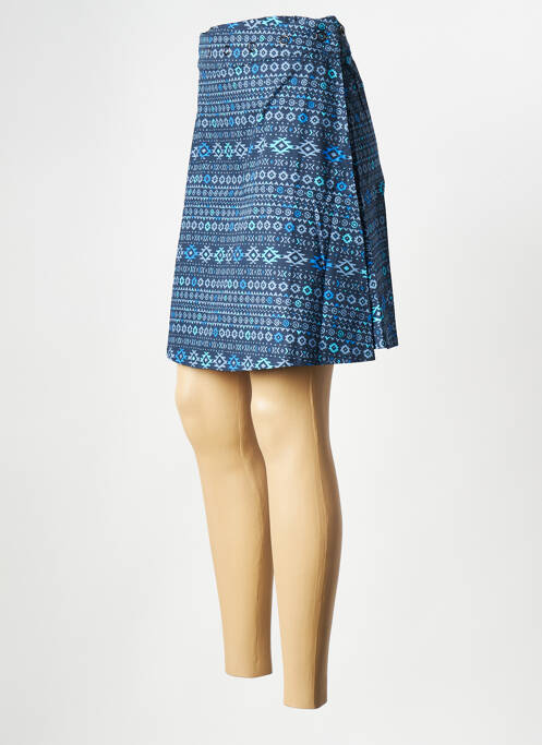 Jupe courte bleu LA FIANCEE DU MEKONG pour femme
