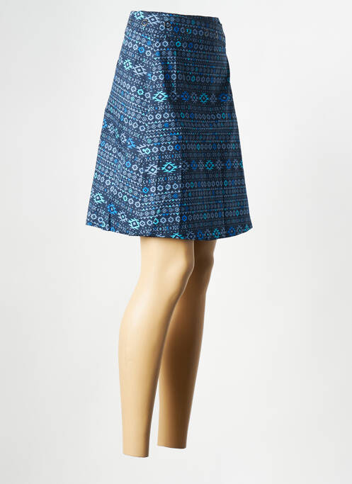 Jupe courte bleu LA FIANCEE DU MEKONG pour femme