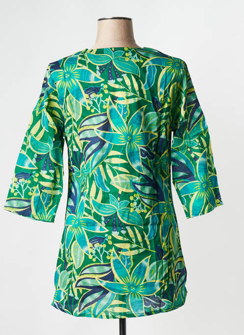 Tunique manches longues vert LA FIANCEE DU MEKONG pour femme