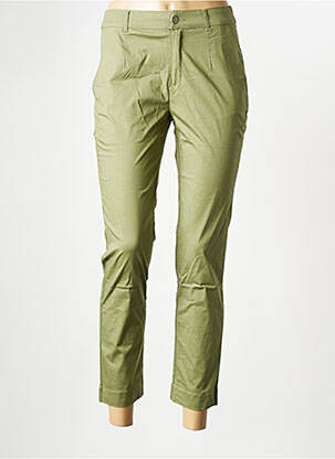Pantalon chino vert LA FIANCEE DU MEKONG femme
