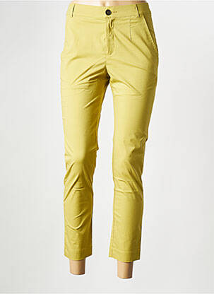 Pantalon chino vert LA FIANCEE DU MEKONG femme