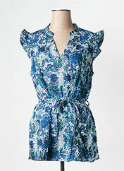 Tunique manches courtes bleu LA FIANCEE DU MEKONG pour femme seconde vue