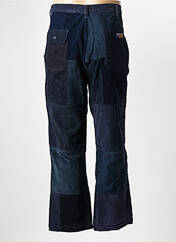 Pantalon droit bleu OVERLORD pour homme seconde vue