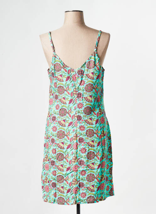 Robe courte turquoise LA FIANCEE DU MEKONG pour femme