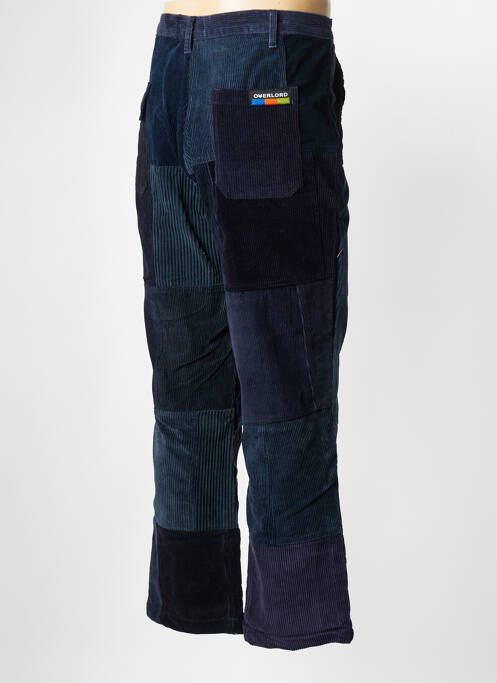 Pantalon droit bleu OVERLORD pour homme