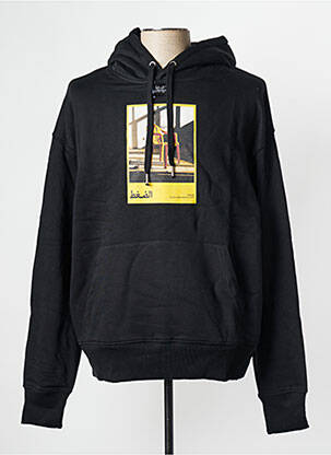 Sweat-shirt noir PRESSURE homme