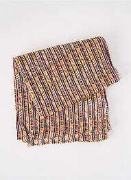 Foulard jaune LA FIANCEE DU MEKONG femme