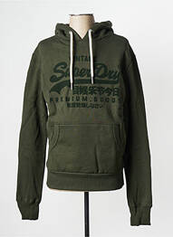 Sweat-shirt kaki SUPERDRY homme