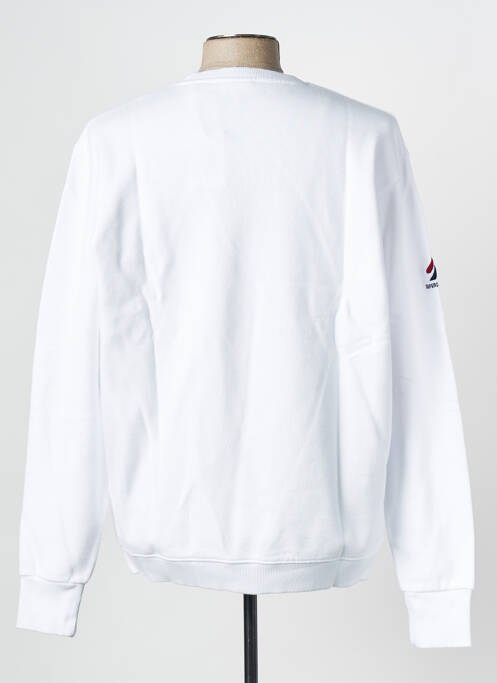 Sweat-shirt blanc SUPERDRY pour homme