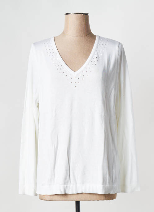 Pull blanc LA FIANCEE DU MEKONG femme