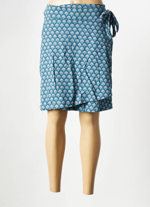 Jupe courte bleu LA FIANCEE DU MEKONG pour femme