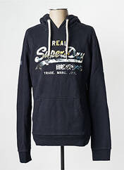 Sweat-shirt bleu SUPERDRY pour homme seconde vue