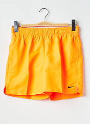 Short de bain orange NIKE pour homme seconde vue