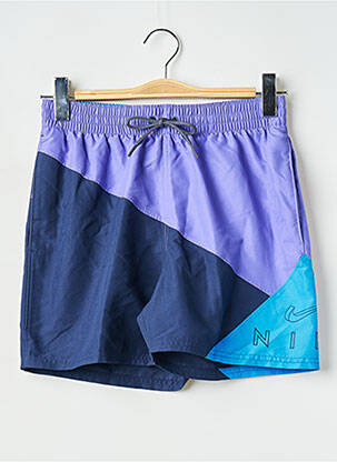 Short de bain bleu NIKE homme