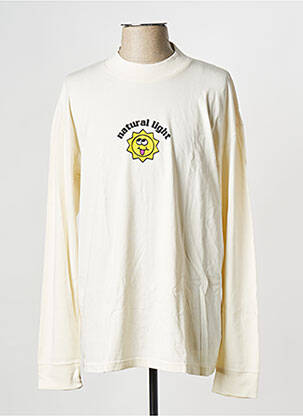 T-shirt beige LAZY OAF homme