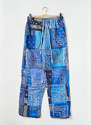Pantalon flare bleu OVERLORD homme