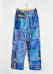 Pantalon flare bleu OVERLORD pour homme seconde vue