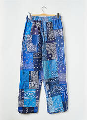 Pantalon flare bleu OVERLORD pour homme seconde vue