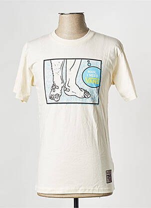 T-shirt blanc VANS homme