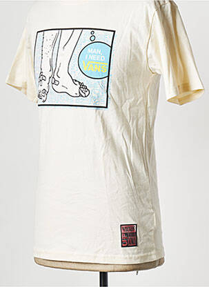 T-shirt blanc VANS homme