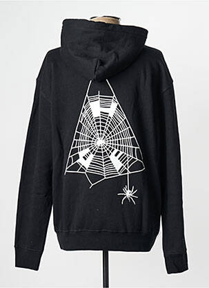 Sweat-shirt noir HUF unisexe