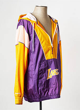 Coupe-vent violet MITCHELL & NESS homme