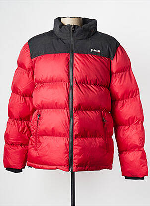 Doudoune rouge SCHOTT homme