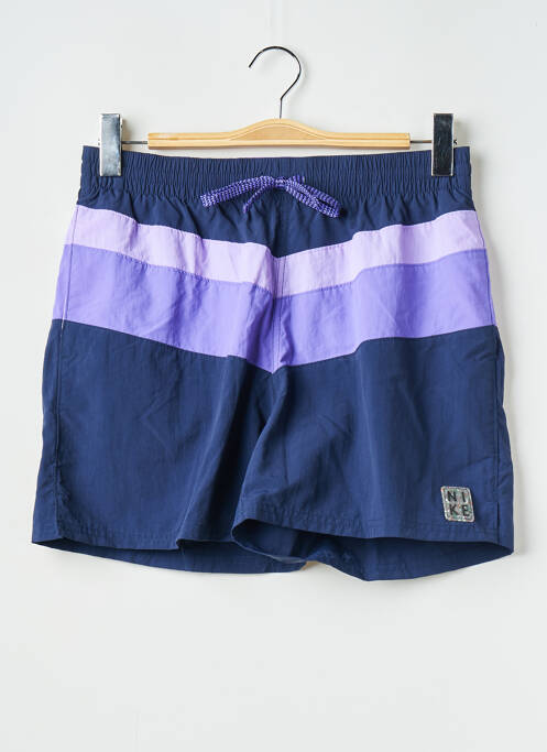 Short de bain bleu NIKE pour homme