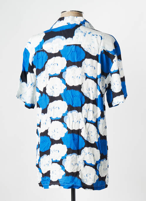 Chemise manches courtes bleu HUF pour homme