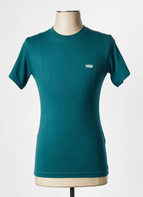 T-shirt vert VANS pour homme