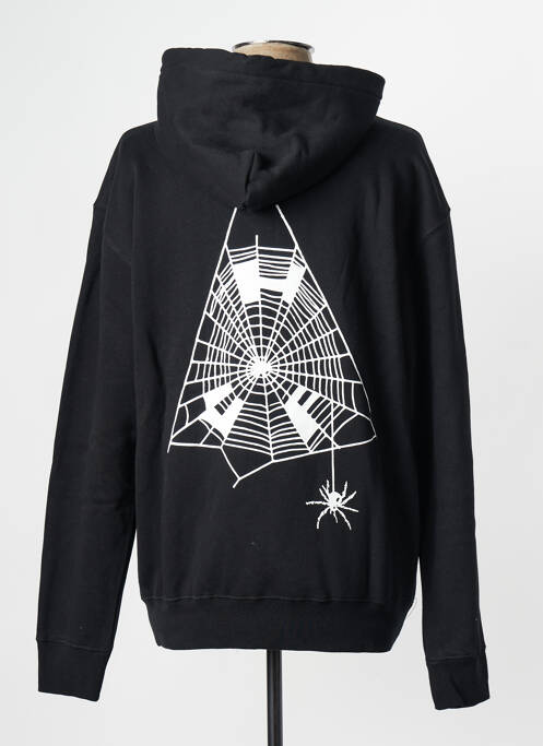 Sweat-shirt noir HUF pour unisexe