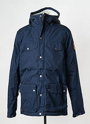 Parka bleu FJALLRAVEN homme