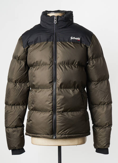 Doudoune vert SCHOTT pour homme