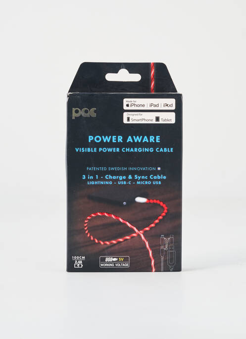 Accessoire divers rouge THE PAC pour unisexe