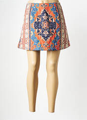 Jupe courte orange MELODY EHSANI pour femme seconde vue